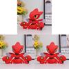 Small Plush Toy 16cm Red Mantis Cartoon Animal Figure For Kids Collectors