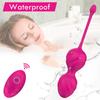 Wireless Remote Control Vibrating Egg Female Wearable Powerful G-Spot Vibrator Love Egg Jump Sex Toys Goods For Adults 18 Women