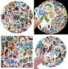 50pcs Cartoon Dragon Quest Stickers For Guitar Skateboard And Mobile Phone Waterproof And Colorful
