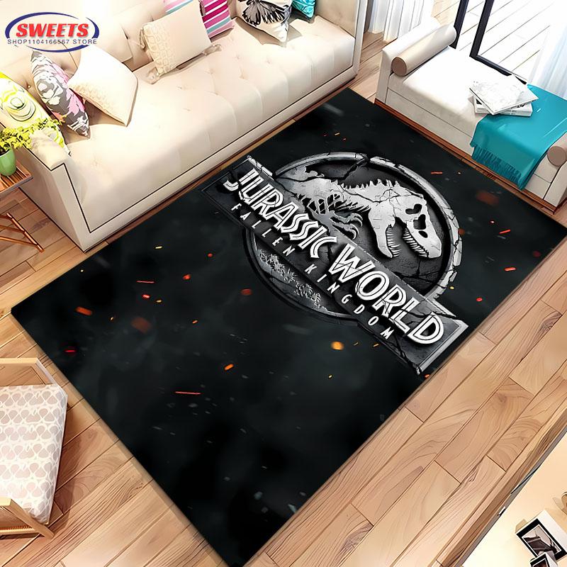 Klasický film Dinosauří P-Park Velký koberec pro domov Obývací pokoj Dětská ložnice Pohovka Rohožka Kuchyňská podlahová rohož Protiskluzová Dekorace