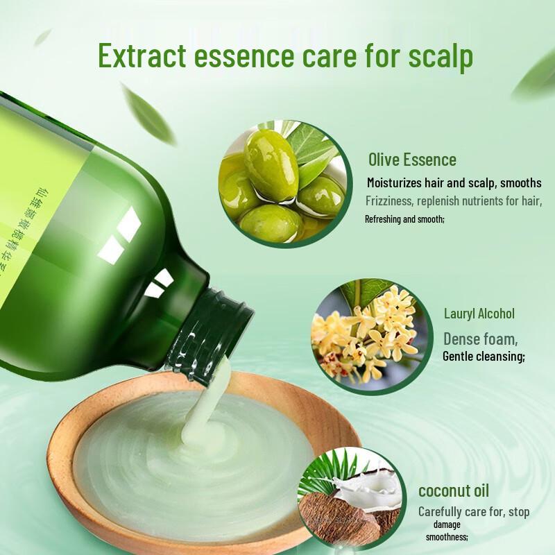 SIVIA Olive Anti-Dandruff & Nourishing Shampoo