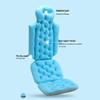 Universal Suction Cup Bath Mat & Backrest Pillow for Adults