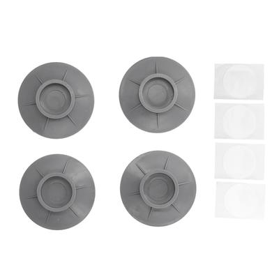 4 Pezzi Design a Ventosa a Vuoto Piedini per Lavatrice Cuscinetto Antiscivolo Antivibrazione Riduzione del Rumore