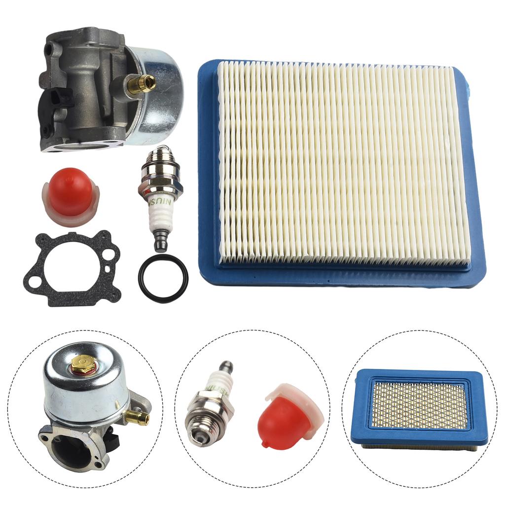 For carburetor with Air Filter for Mower Models For 799868 498170 Compatible with 12D802 12F702 12F802 and More