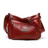 Soft Texture Medium Women's Bag Mother Bag New Bag Women's Medium and Old Shoulder Messenger Bag Mother-in-law Bag
