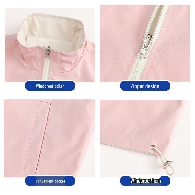 Mao Ren Herren Wendbare Winddichte Jacke