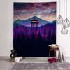 Firewatch Forest Printed Large Wall Tapestry Cheap Hippie Wall Hanging Bohemian Wall Tapestries Mandala INS Home Decor