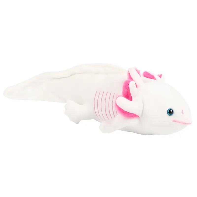 

Non-Toxic 42Cm Kawaii Axolotl Plush Toy Soft Stuffed Plush Salamander Hexagonal Dinosaur Plushie Toy Home Decoration Kids Christmas Gift
