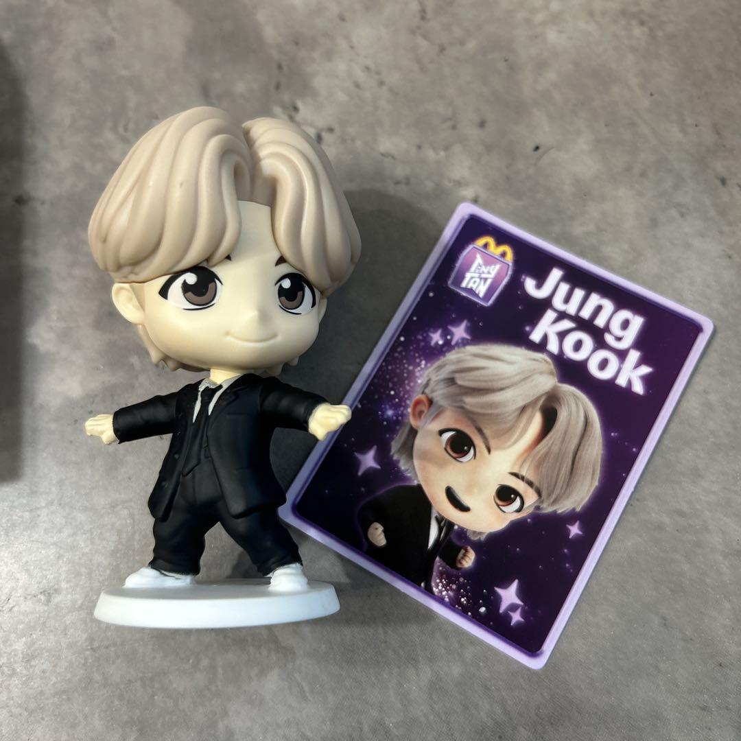 

[Б/У] Недоступно в Японии, эксклюзивная фигурка TinyTan Jungkook от McDonald s, BTS