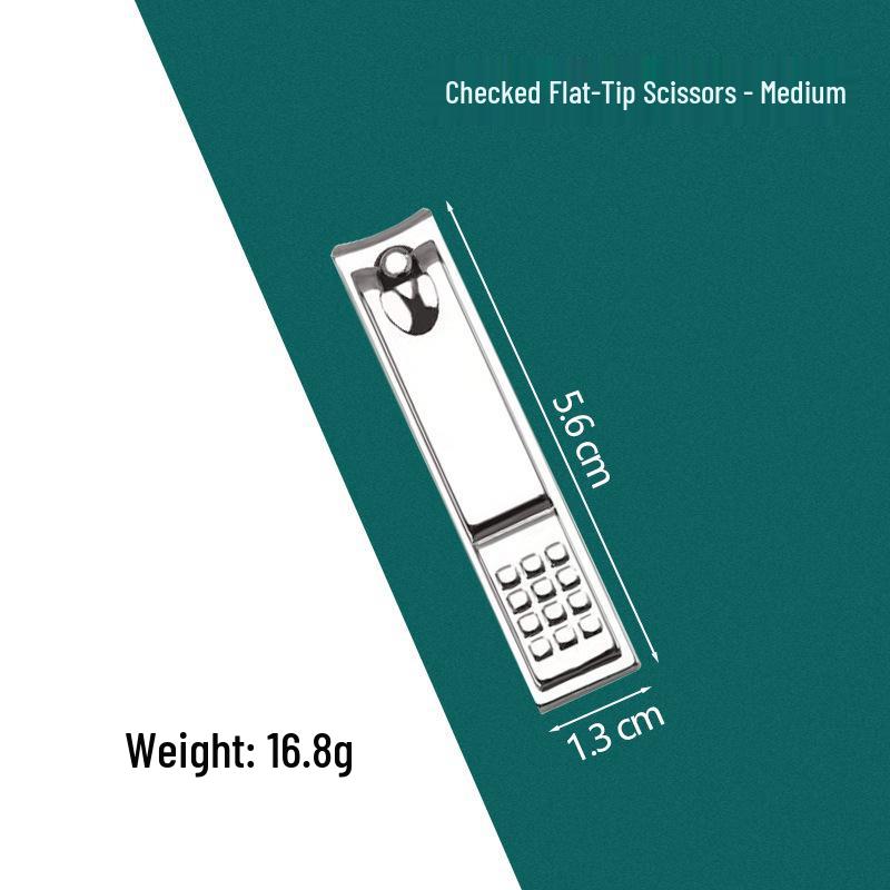 Nail Clippers Set: Small & Large with File - Manicure Tools