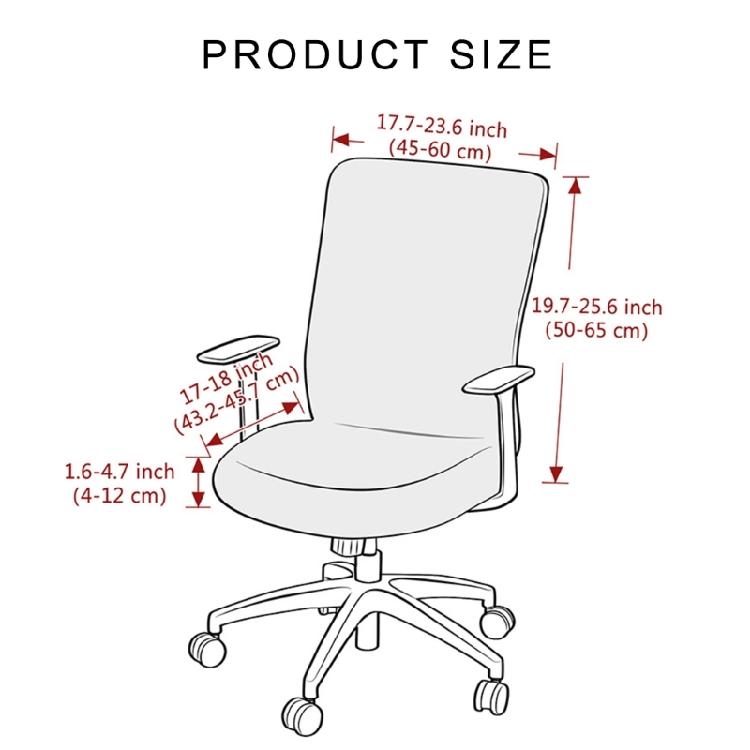 Soft and Stretchy Chair Cover, Durability Milk Silk, Chair Cover Easy to Clean, Fit Chairs Perfectly Slipcovers