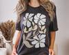 Matisse Style Wildflower T-Shirt, Botanical Graphic Tee