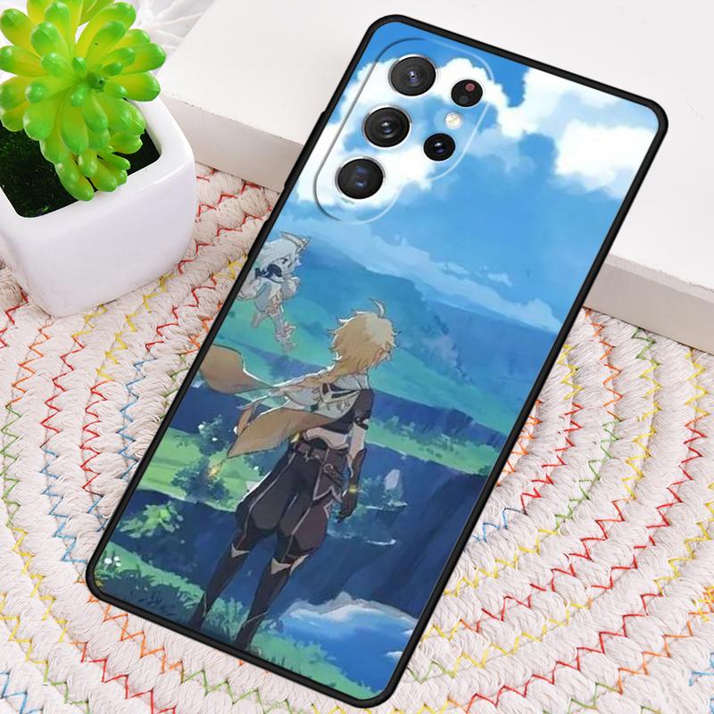 Anime Game Genshin Impact Phone Case for Samsung Galaxy Note 10 Pro S26 Ultra S23 S24 FE S25 S21 S22 PLUS Shockproof Cove