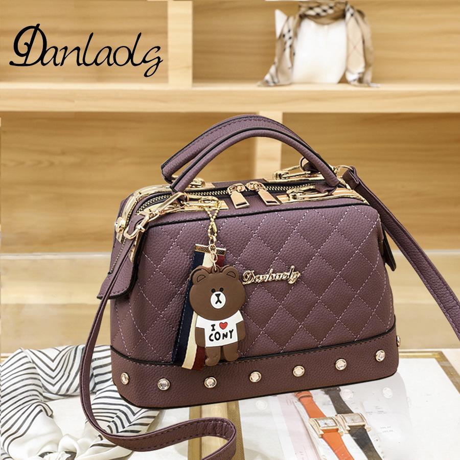 Women's 2025 Trendy Jin Di Leather Shoulder Handbag