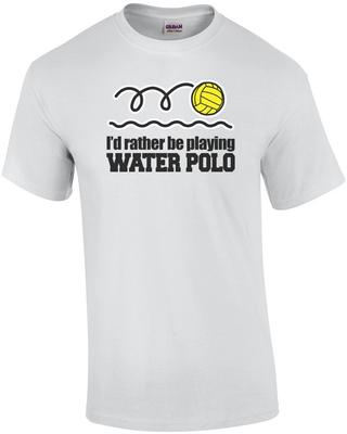 Ich würde lieber Wasserball spielen T-Shirt