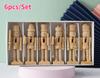 6pcs 13cm Nutcrackers Wooden Ornaments Decorations Set White Blank Wood Decorative Pendant Figurines Christmas DIY Painting Kits