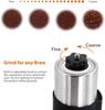 MOPCONY New Large Capacity 30g Mini Manual Coffee Grinder, Stainless Steel Coffee Bean Hand Crank Portable Grinder with Non-Slip Silicone Cover and