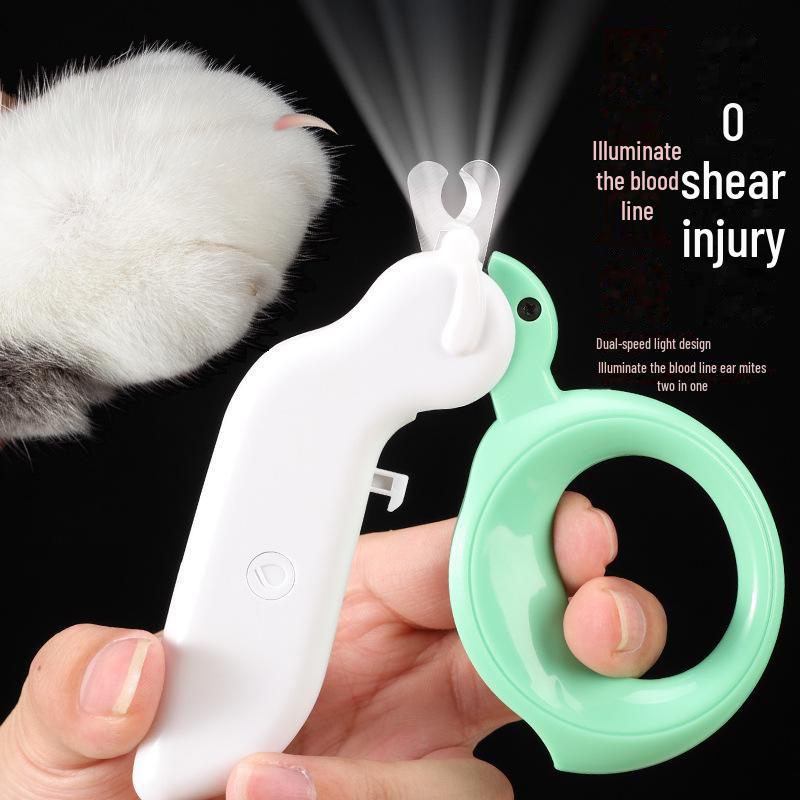 

«Кусачки для ногтей домашних животных»: Идеально подходит для кошек, собак и кроликов – Идеально подходит для новичков large, Snail Scissors изумрудный/зелёный