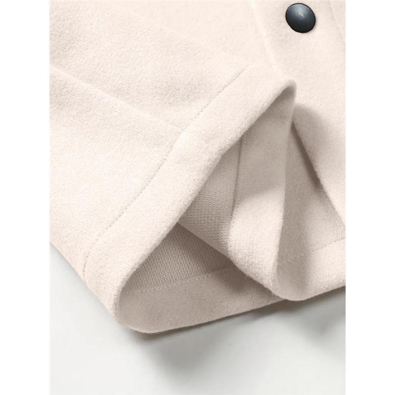 European And American Autumn And Winter Lapel Woolen Men's Jacket Casual Sports Business Jacket