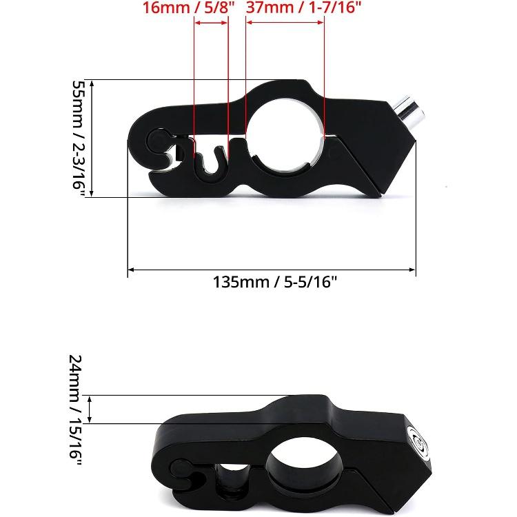Замок для мотоцикла QWORK — фото 7