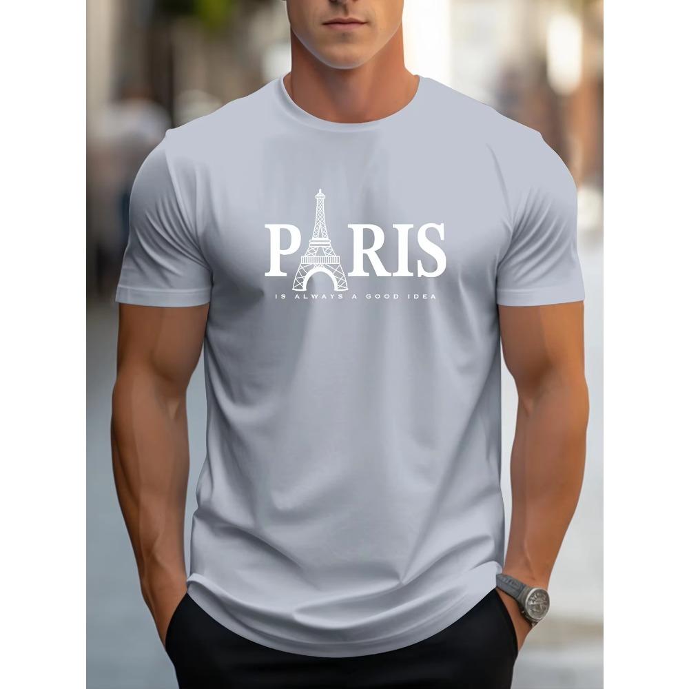 Summer Men's T Shirt Short Sleeve Pattern Print Casual O-Neck Oversized Pullover Fashion Streetwear Male Clothing T-Shirts