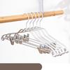 5pcs Anti-slip Trouser Hangers Clothes Hangers Metal Aluminum Alloy Traceless Dress Pants Drying Rack Wardrobe Storage Racks