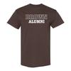 Brown University Bears Basic Block Alumni Collegiate T Shirt - Dark Chocolate