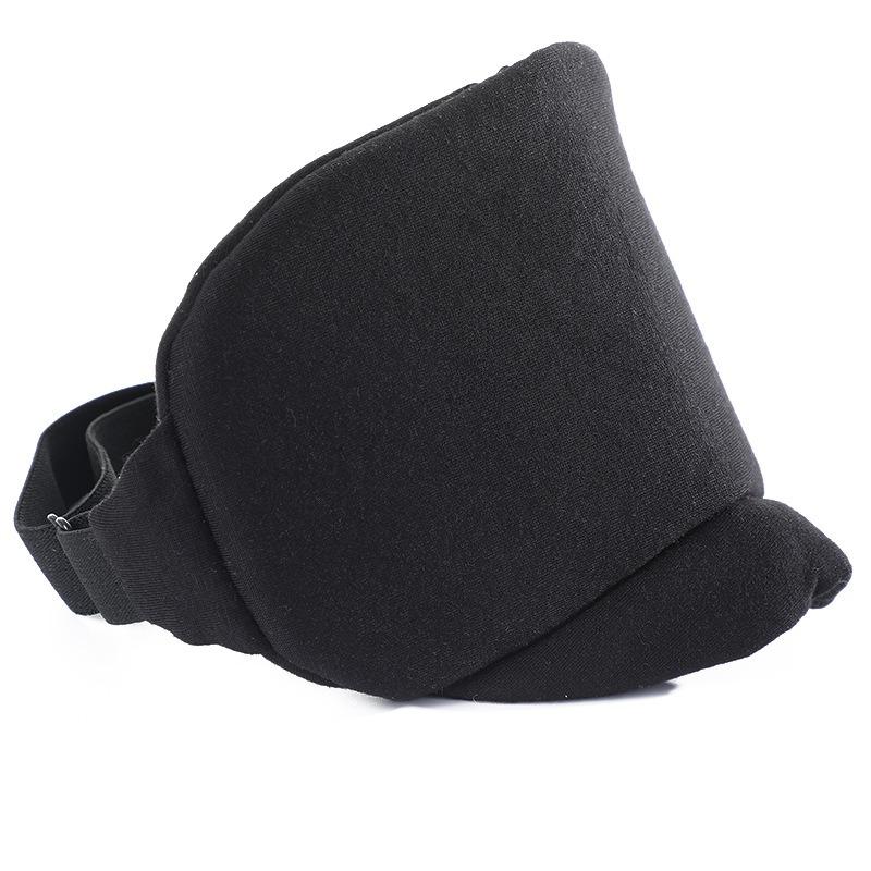 Bawełniana maska na oczyBawełniana regulowana maska na oczyWygodna i oddychającaPodróżOdpoczynekSenDrzemkaPełne zacienienieMaski na oczy