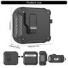 Lock Case Earbuds Tactical Guard Shell For Pods 4 Protector With Auto Release Top And Enhances Impact Resistance
