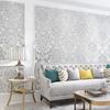 European 3D Relief Embossed Damask Wallpaper Bedroom Living Room Background Floral Pattern 3D Textured Wall Paper Home Decor