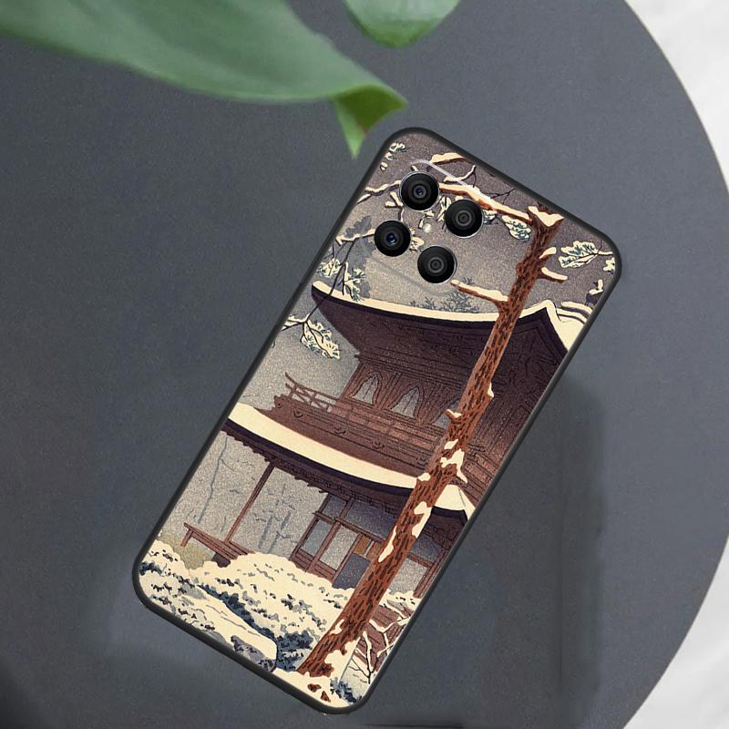 Ukiyo-e Japanese Art For Honor Magic 7 Lite 6 5 8 Pro Case For Honor 200 400 70 90 X8c X8b X9a X9b X9c X9d Win RT