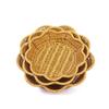 Multistyles Imitation Rattan Fruit Plate Retro Woven Handheld Creative House Candy Packaging Creative Household Storage Baskets