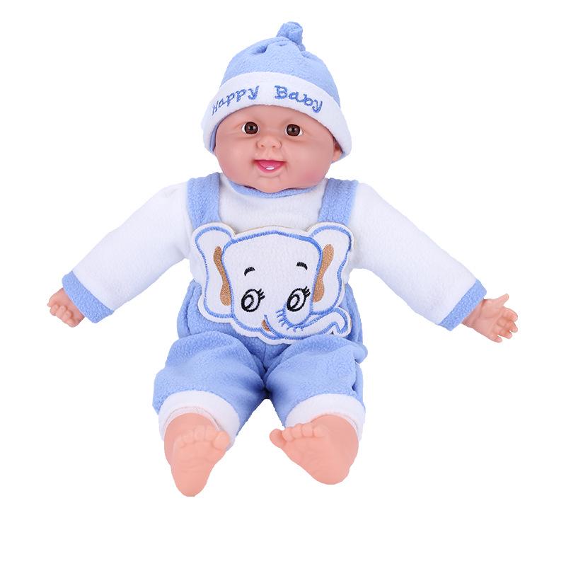 Infant Caregiver Training Simulation Doll: Vinyl Baby Model with Teaching Aids