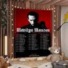 MMarilyn MManson Hanging Bohemian Tapestry for Living Room Home Dorm Decor Japanese Tapestry