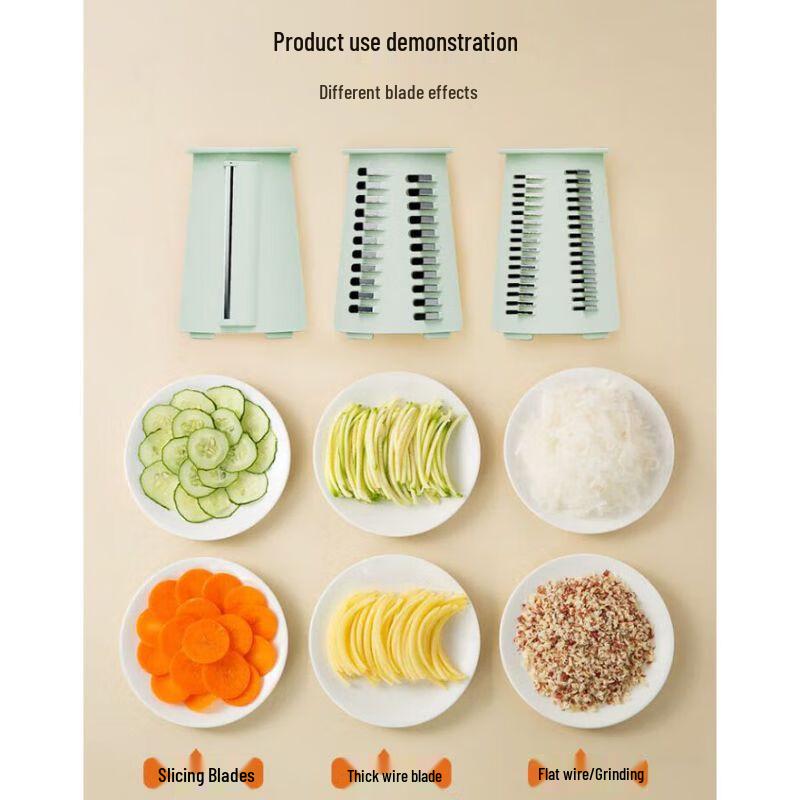 JINGRUIXIANG Rotary Drum Vegetable Slicer