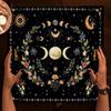 Tree of Life Tarot Card Tablecloth Divination Altar Cloth Tarot Mat Board Game Card Pad Home Decor Spiritual Oracle Card Pad