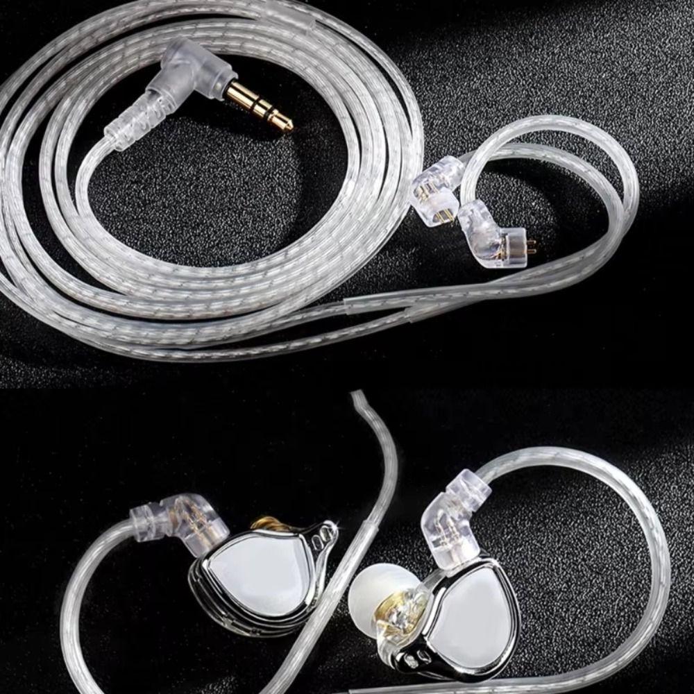 With Microphone QKZ Headphone Cables In Ear Earphone 2pin Cable  Music Enthusiasts
