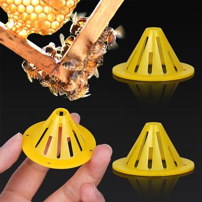 10pcs Beehive Entrance Exit Cone Plastic Beehive One Way Entrance Gate Vent Hole Bee Escape Honey  for Trapping Wasps