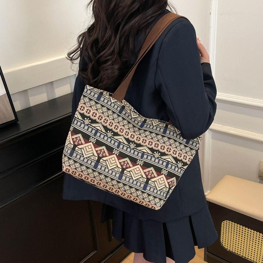 Woven Bag Ethnic Style Crossbody Bags Messenger Bag Bohemian Shoulder Bag  Travel