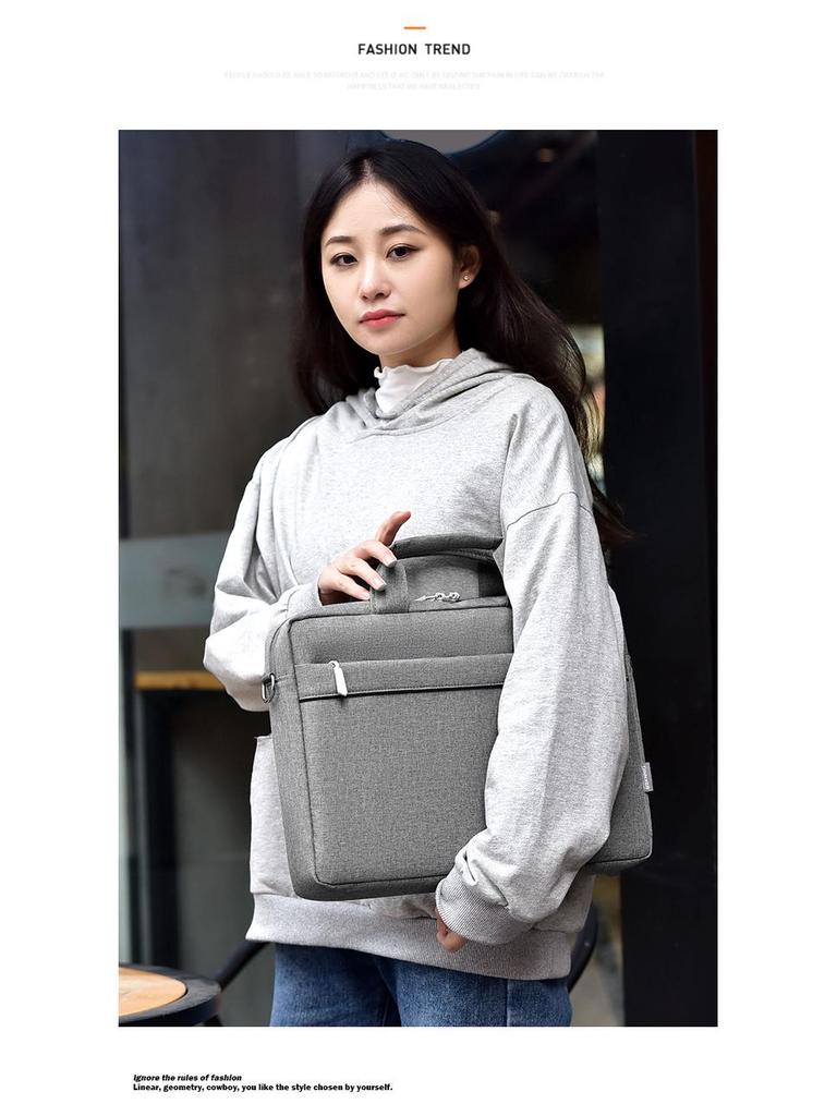 Portable 15.6-17 Inch Splash-Proof Laptop Briefcase for Men & Women