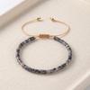 Women Bracelet Adjustable Length Natural Stone Beads Bracelet Bohemia Style Stackable Bracelet Versatile Jewelry Accessory