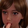 Men's Sex Doll Head TPE Soft Skin Feel Tan Oral Sex Exquisite Makeup With Mouth Masturbation Cup Erotic Adult Sex Toy