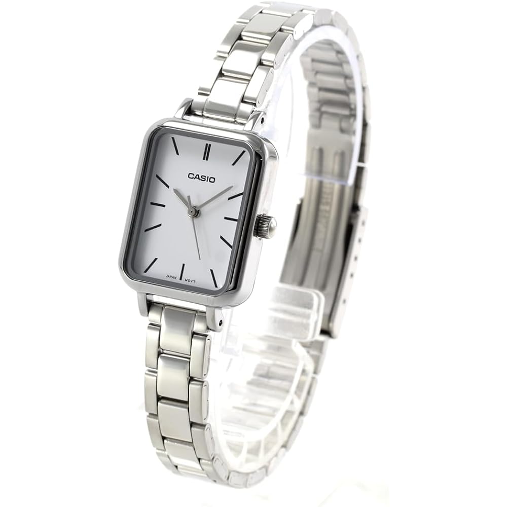 CASIO Casio Casio Standard Cheap Casio Chipukashi Watch Watch Watch Women's Brass Metal Silver Wh...