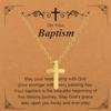 Cross Necklace for Women, Baptism First Holy Communion Confirmation Easter Gifts Teenage Christmas Gift for Mom Nephew
