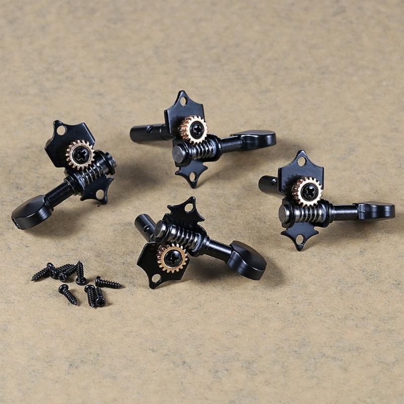 Guitar Knobs Keys for Acoustic Electric Guitar 2R2L Guitar String Tuning Pegs Guitar String Tuner Guitar Machine Heads