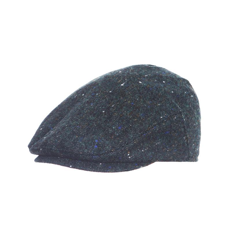Autumn Kids Hat for Boys Woolen Cloth Spring Retro Beret Hats Flat Brim Newsboy Cap Fashion Korean Children Accessories 2-9Years