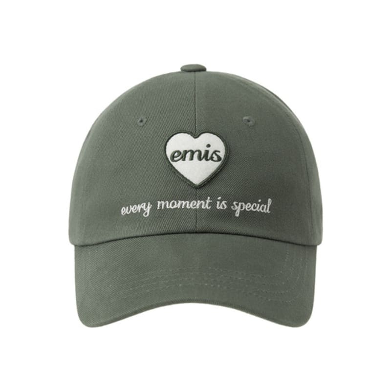 

EMIS HEART Crest BALL CAP-KHAKI KHAKI