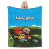 Angrys-birds Shooting Game  Blanket Soft Coral Fleece Plush Healing Gifts  Throw Blanket Rug Piece