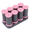 Kit 8pcs Rulli Riscaldanti per Capelli 35mm Riscaldamento Rapido Ricci di Lunga Durata Rulli Caldi Elettrici per lo Styling dei Capelli