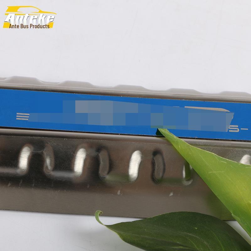 Ankai Stainless Steel E3 Rear Guard Plate and Trunk Protection Sequin Sticker